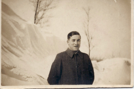 1940 Winter in Zurndorf M. Meixner (Hiasl) 167UP