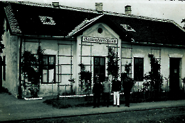 1940 Bahnhof Siebenjoch Josef und Theresia Nestlinger wohnten hier 4BAUE