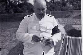 1945er Leiter des R.A.D. Zurndorf 50AH