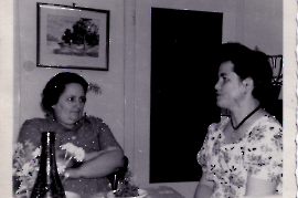 1950er v.l. Katharina Szigeti, Fr. Rohacek 104SZCH