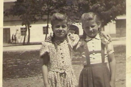 1950er I.Zechmeister mit Freundin G.Druschler 14PA