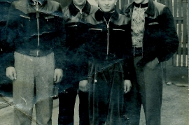 1950er Freunde mit dem Lederjoschi 23RW