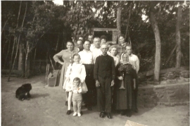 1950er Familienfoto 4AM