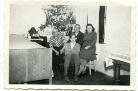 1957 Weihnachten Fam. Kirschner 41HW