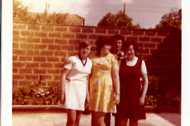 1969 Helene Neumann, Evi Weiß, A. Neumann, Helene Nitschinger 68GOHE