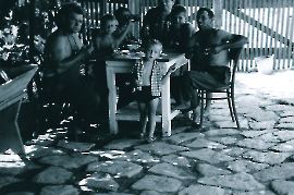 1961 v.l. Paul Drescher, Ernst, Johann, Karoline, Matthias, Johann sen. Erich Paul Schneemayer 96SCHP