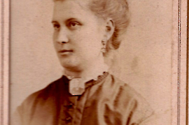 1850er Schwester der Großmutter 1845-1931 3UBK