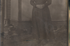 1914 Maria Neuman, geb Schneemayer  zu A. Horwath, von Fort Calhoun Vorderseite 67HW