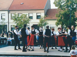 2001 Dämmerschoppen mit der KBZ in Zurndorf 50VTG