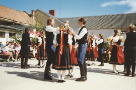 1990er Fest der Volkstanzgruppe im Gasthaus Prominzer 16VTG
