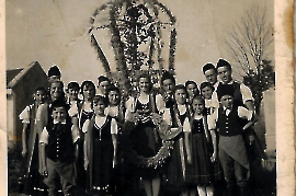 1950er Volkstanzgruppe Zurndorf 200So